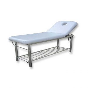 Solid Massage Bed w / Metal Frame & towel holder